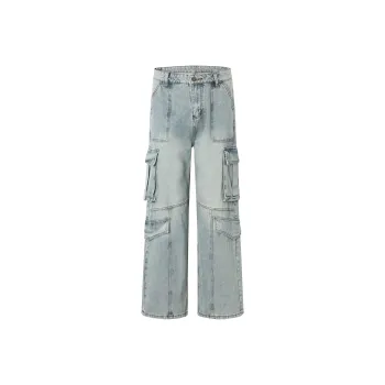 GBXM Jeans Unisex Light Blue