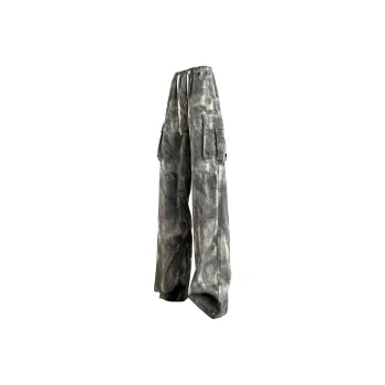 ZYKY Cargo Pants Unisex Tie Dye Camouflage