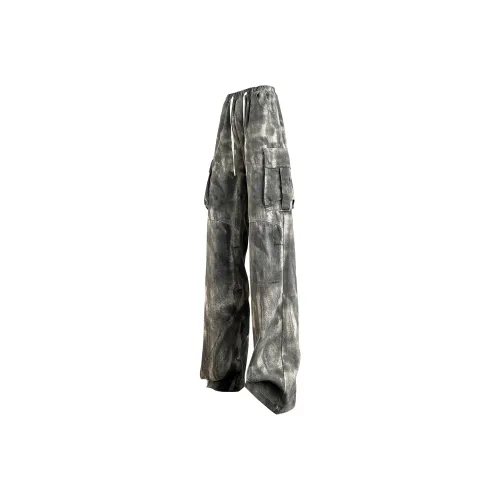 ZYKY Jeans Unisex Cement Tie Dye Camouflage