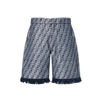 FENDI Bermuda Denim Shorts