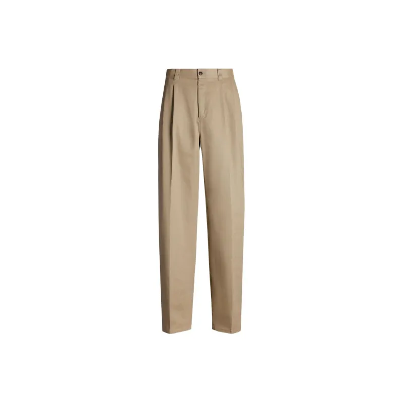 Maison Margiela X Pendleton Logo Patch Checked Yoke Trousers-0