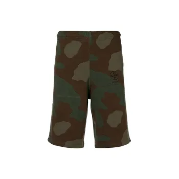 OFF WHITE Casual Shorts Men's Green