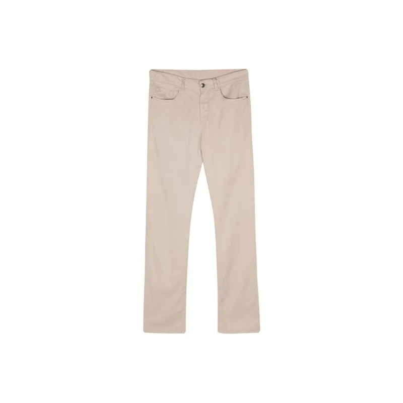 Canali Slim fit Chino Trousers-0