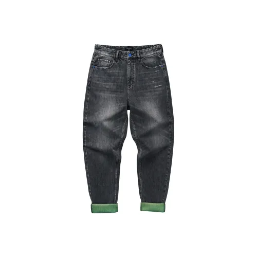 FAIRWHALE Jeans Unisex Medium Gray