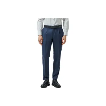 DIKENI Suit Trouser Men's Blue White Stripes