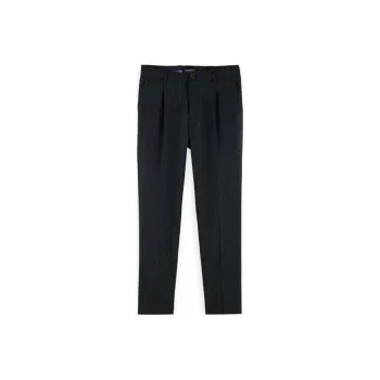 Scotch&Soda Suit Trouser Men's Dark Blue Stripes
