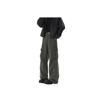 WOLF CODE Cargo Pants Unisex Army Green
