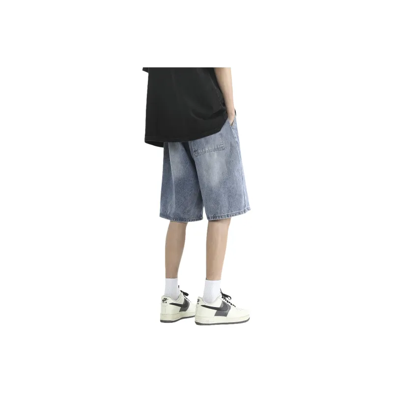 CREAZIONI LA FANTASIA E MOBILE Denim Shorts Unisex-16
