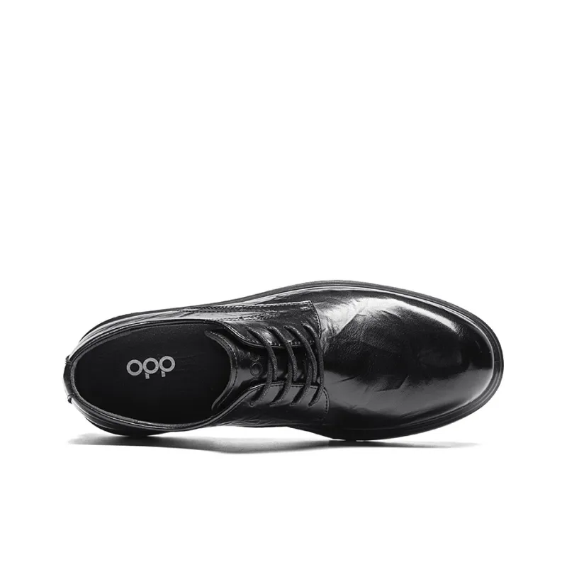 OPP Support Height Increase Low Top Casual Shoes Men's Black-4