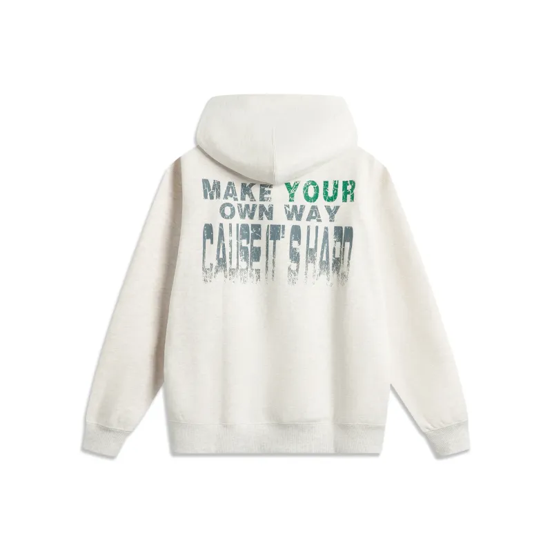 LiNing Sweatshirt Men's Heather Gray Tile Gray-1