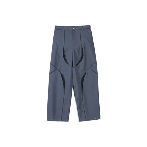 ROARINGWILD ARCH Casual Pants Unisex Gray