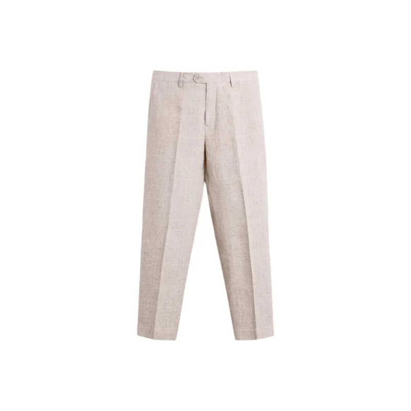 ZARA Suit Trouser Men's Light Beige-0