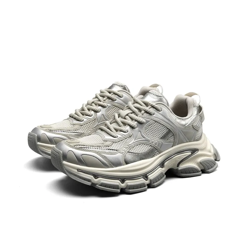 HLA Three body Low Top Chunky Sneakers Men's-6