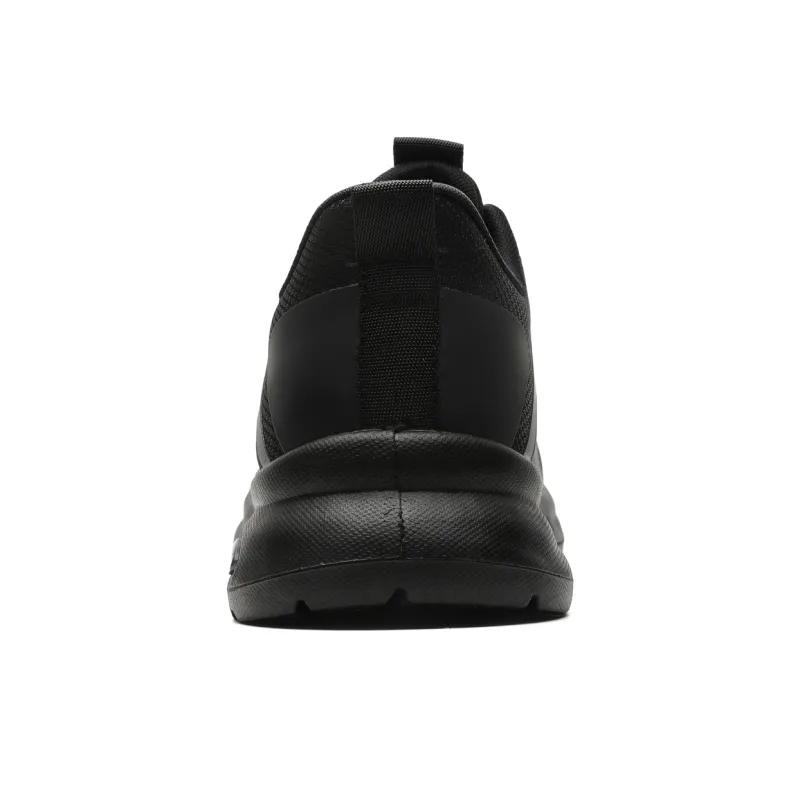 ACEMICKY Cushioning, Slip Resistant, And Abrasion Resistant Low Top Casual Shoes Men's Black-2