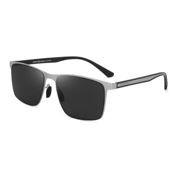 VIRDEN AERMAN Alloy Square Sunglasses Men's