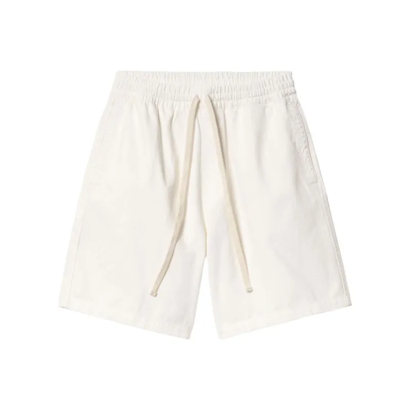 Carhartt WIP Rainer Herringbone Logo Patch Shorts-0