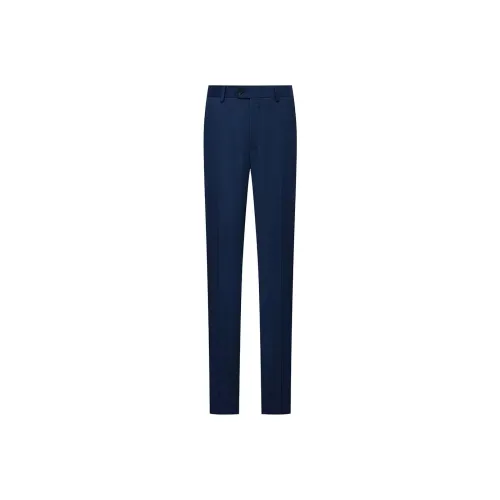 SAINT ANGELO Suit Trouser Men's Curtain Blue