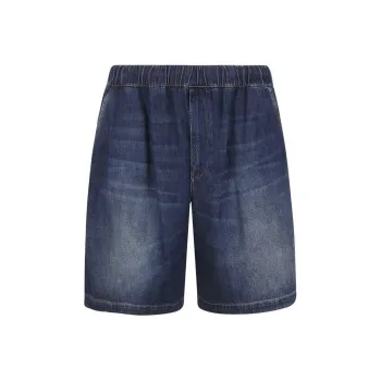Valentino Denim Shorts Men's Blue
