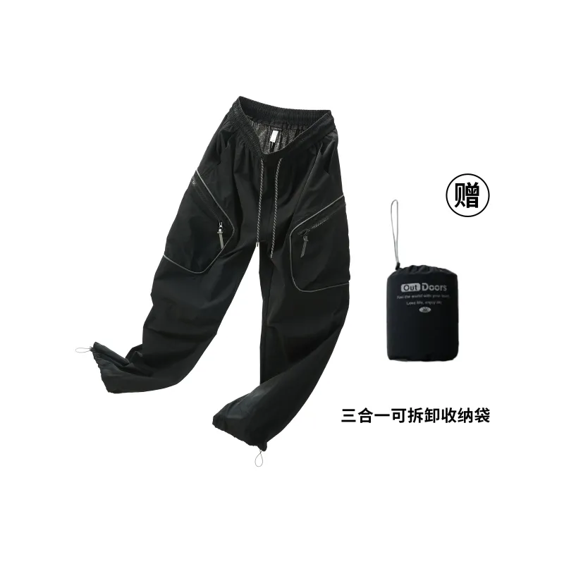 GNOMESHGH Casual Pants Unisex Cloud Gray-12