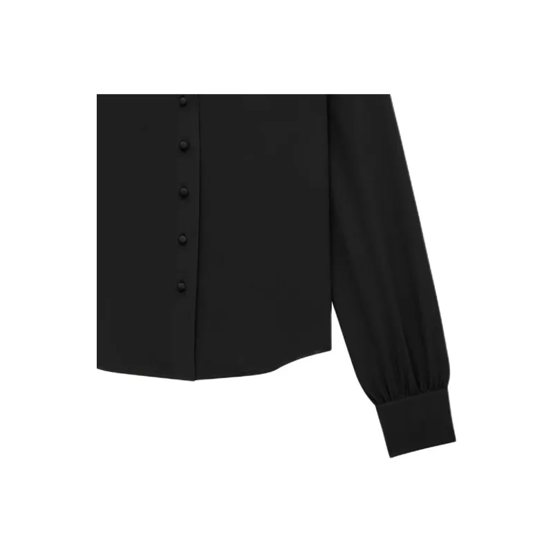 SAINT LAURENT Shirt Women's Black-3
