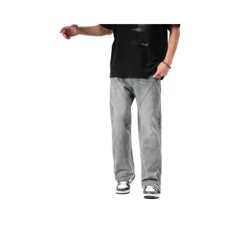 ZMOH Jeans Unisex Vintage Blue