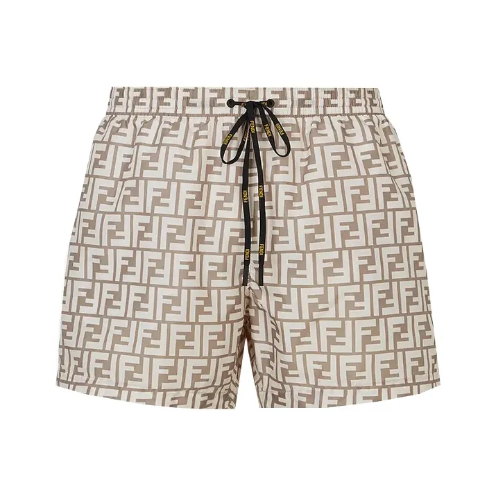 FENDI Casual Shorts Men's Beige-0
