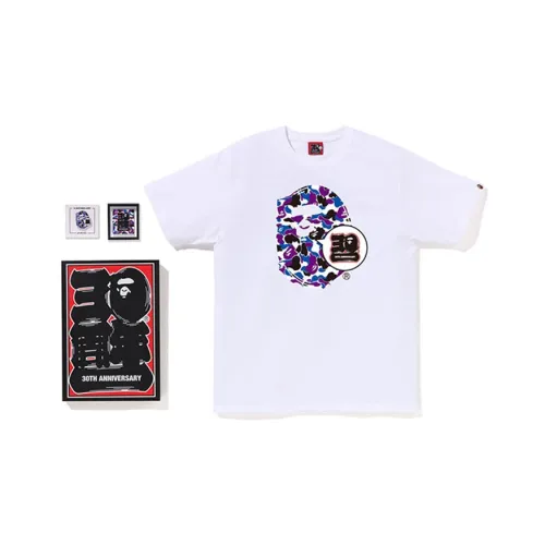 A BATHING APE Store Hong Kong Bape 30th Anniversary Ape Head Tee Set
