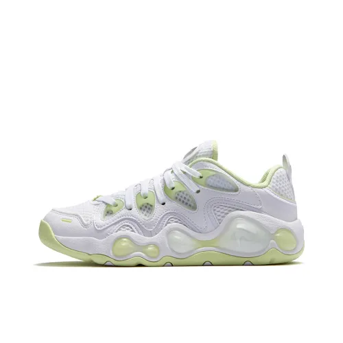 FILA FUSION VERTICAL Cracked Shoes Low Top Vintage Basketball Shoes Women's White Green