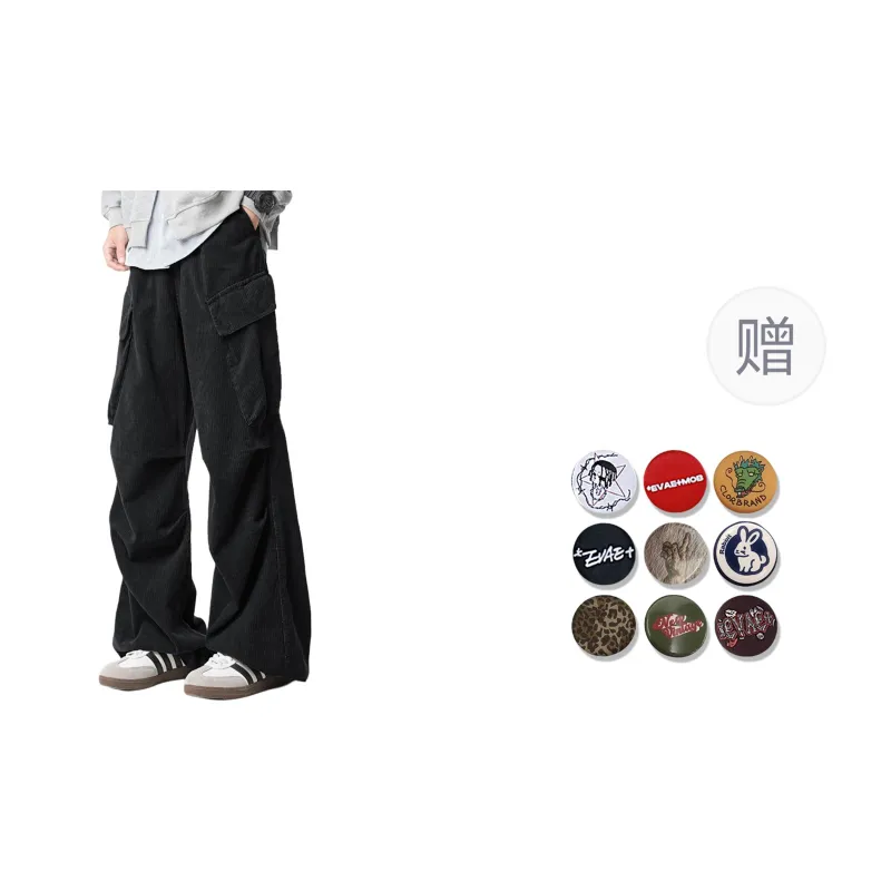 *EVAE+MOB Cargo Pants Unisex Coffee Brown-6