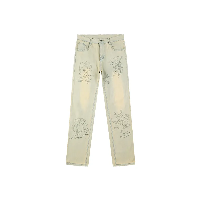 CRUSH KEY Jeans Unisex-0