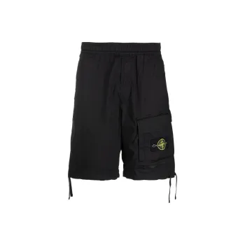 STONE ISLAND SS22 Casual Shorts Men's Black