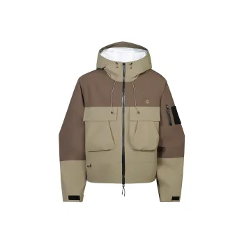 GUUKA TECH Trench Coat Unisex Brown