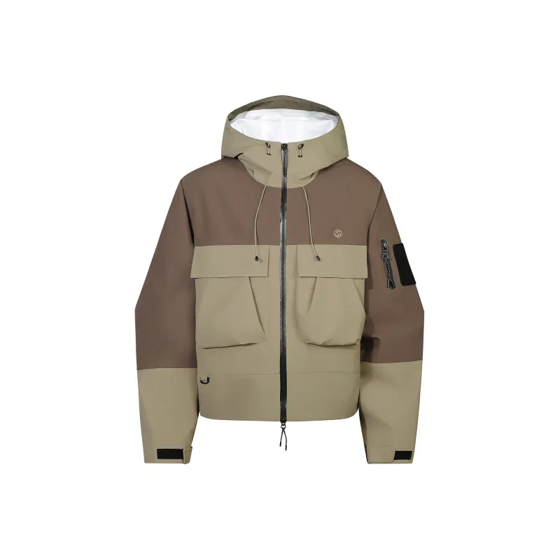 GUUKA TECH Trench Coat Unisex Brown-0
