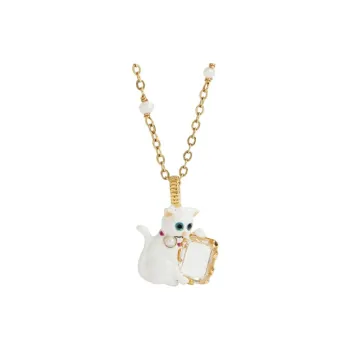 LES NEREIDES Brass Necklaces Women's Gold