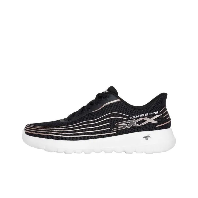 Skechers GO WALK Joy Low Top Casual Shoes Women's Black-0