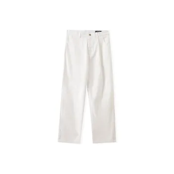 I'm David Casual Pants Unisex White