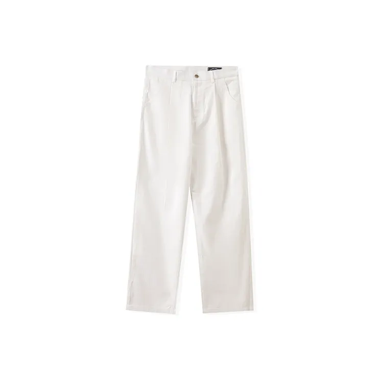 I'm David Casual Pants Unisex White-0