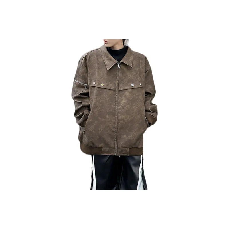 ACUOD BY CHANU Leather Jacket Unisex-2