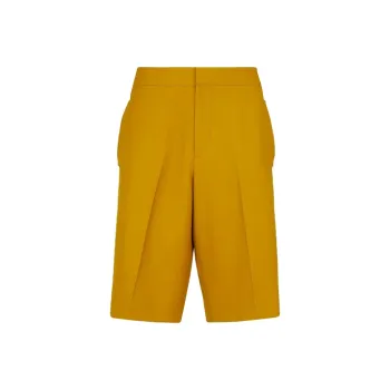 FENDI Casual Shorts Men Yellow