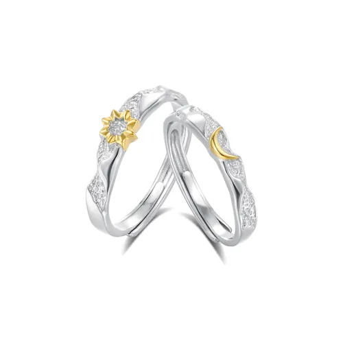 Seven Seven Silver Jewelry S999 Fine Silver Sterling Silver Rings Unisex