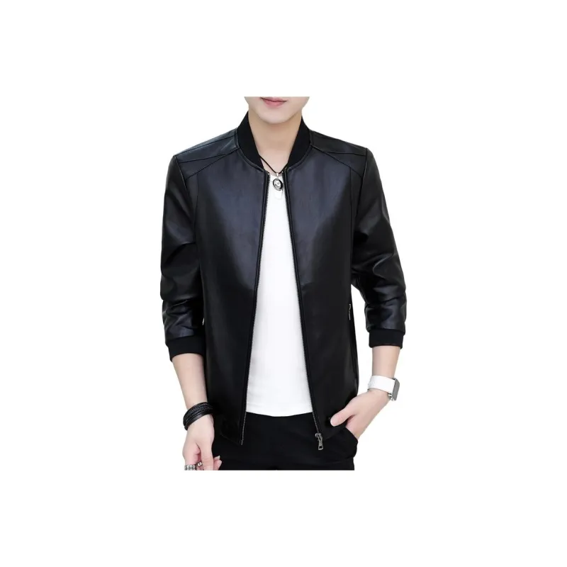 PIERRE CARDIN Leather Jacket Men's-13