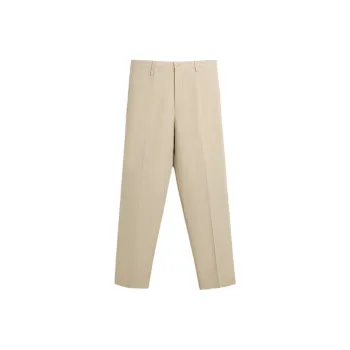 ZARA Suit Trousers Men Beige