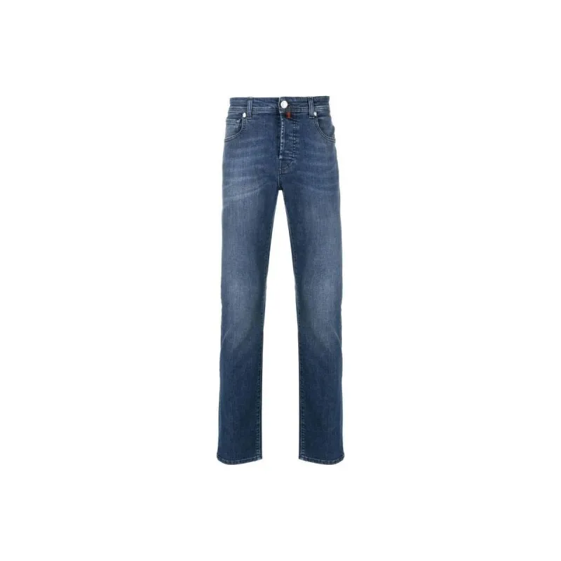 BILLIONAIRE BOYS CLUB Logo embroidered Straight leg Jeans-0