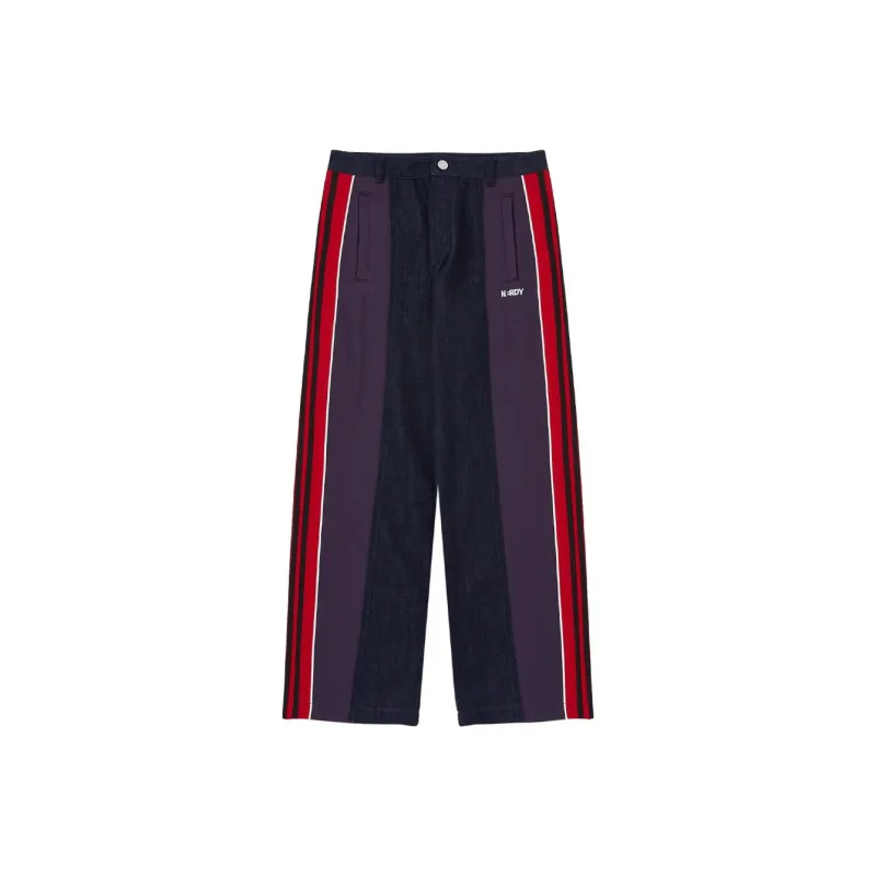 NERDY SS24 Casual Pants Men's Deep Red-0