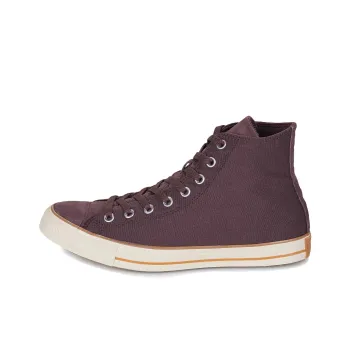Converse All Star Breathable High Top Canvas Shoes Men's Brown Red