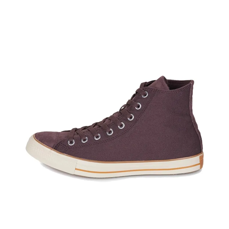 Converse All Star Breathable High Top Canvas Shoes Men's Brown Red-0