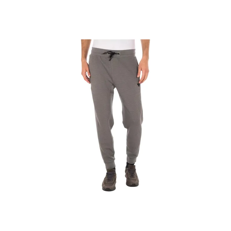 ARMANI JEANS Knitted Sweatpants Men's Gray-0