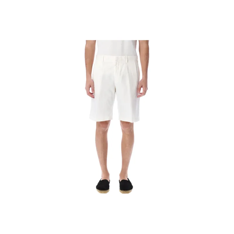 Zzegna Casual Shorts Men White-0