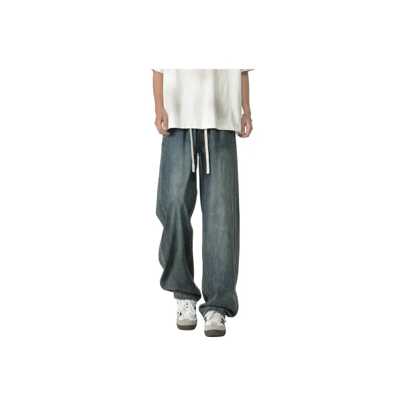 JUNGLE PANDA Jeans Unisex Dark Blue-12