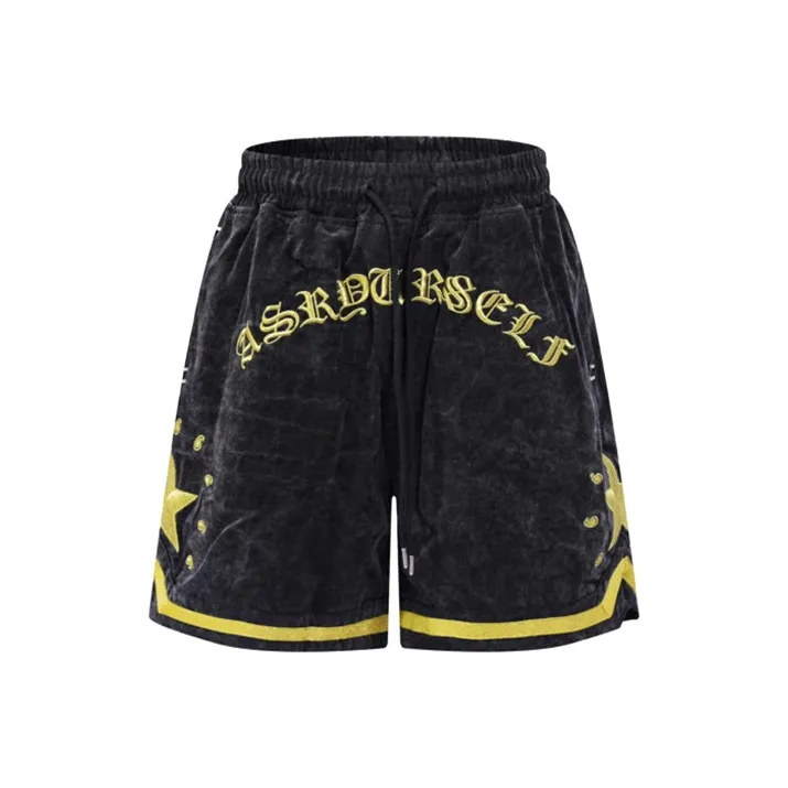 Askyurself Casual Shorts Unisex Black-0